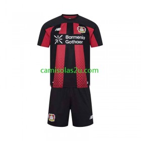 Camisolas de futebol Bayer 04 Leverkusen Criança Equipamento Principal 2026/27 Manga Curta